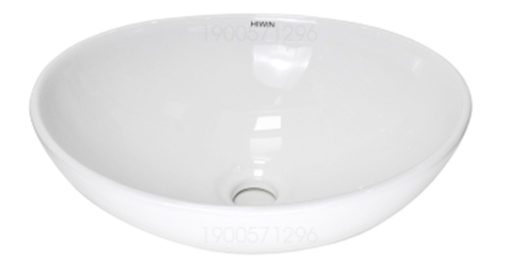 Chậu rửa mặt dương bàn lavabo đặt bàn cao cấp HIWIN LP-8032