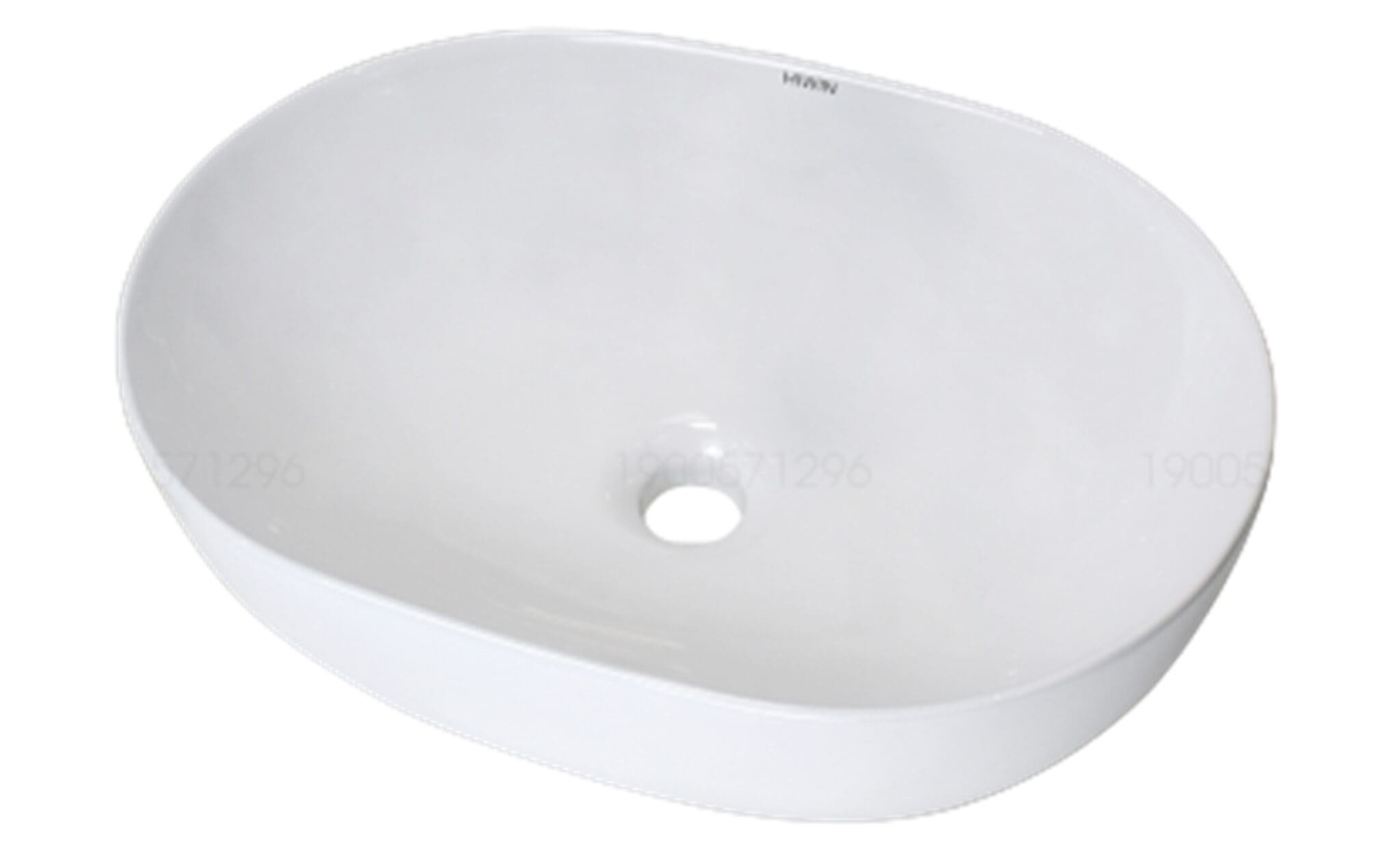 Chậu rửa mặt dương bàn lavabo đặt bàn cao cấp HIWIN LP-8032