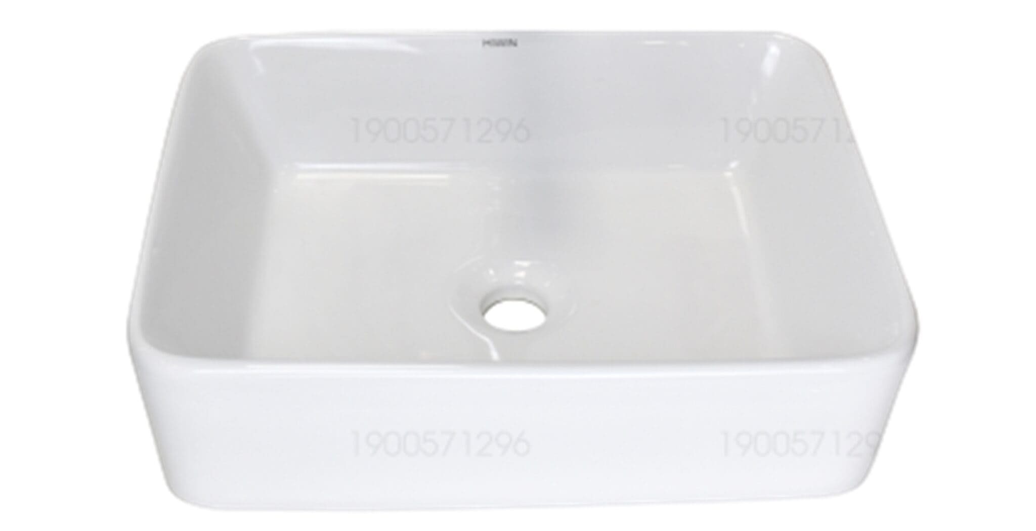 Chậu rửa mặt dương bàn lavabo đặt bàn cao cấp HIWIN LP-8032