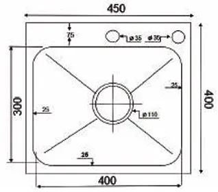 Chậu rửa chén Kagol KND4540
