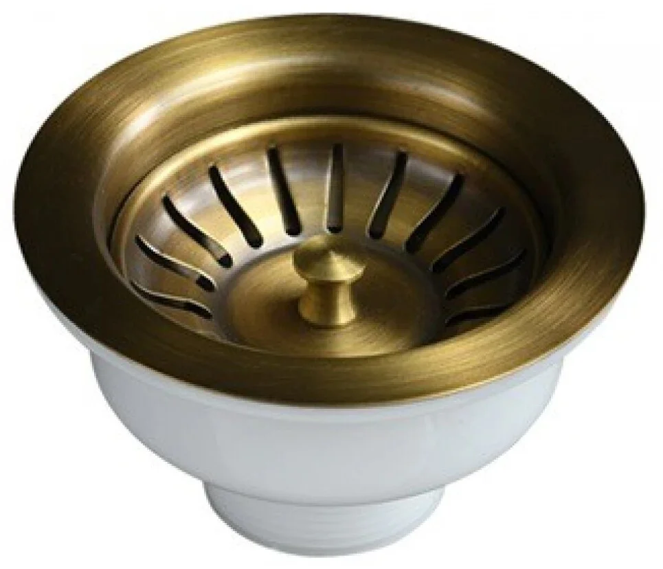 Đầu xả lavabo sứ màu xám Kanly KLX12 