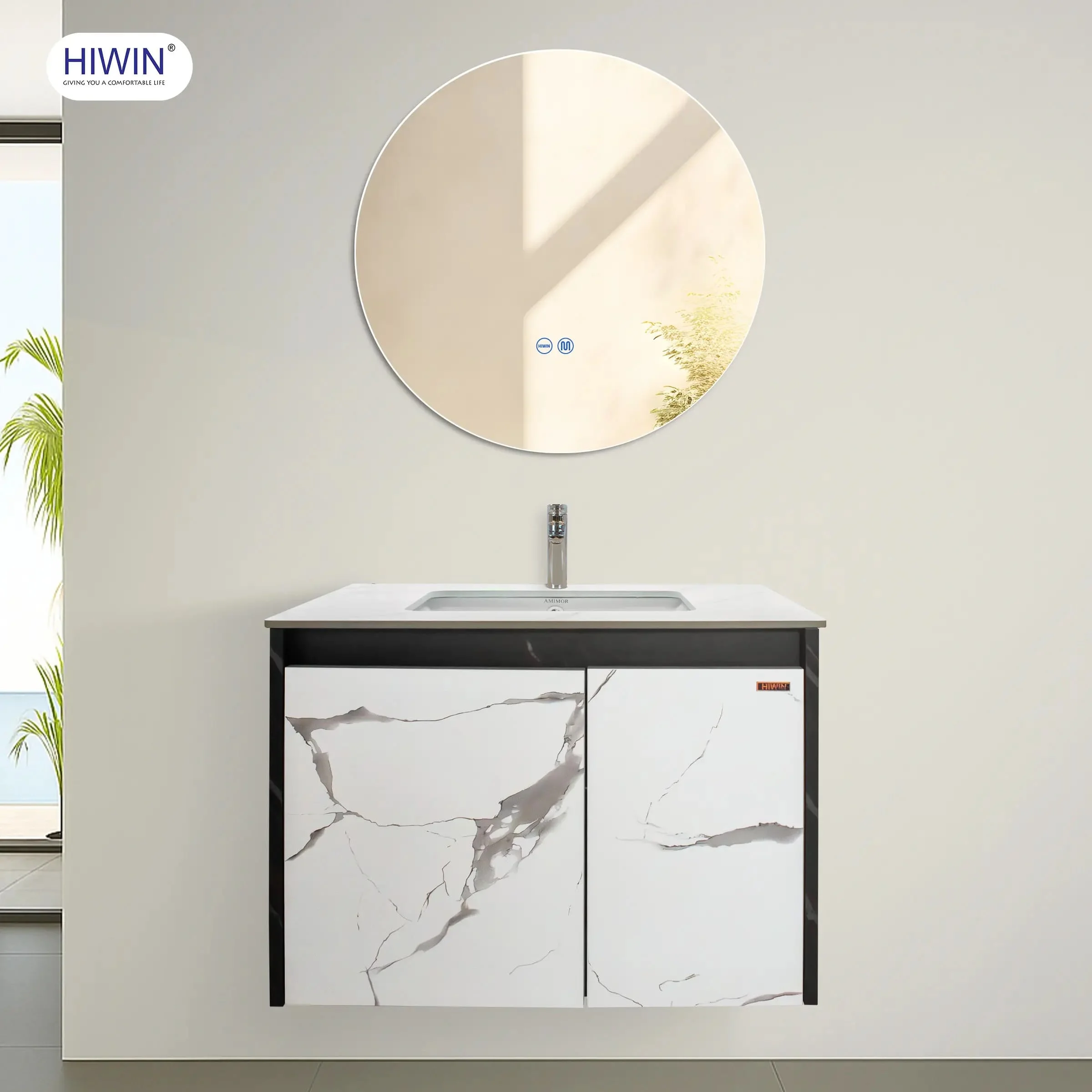 Tủ chậu lavabo treo tường Karat EWB-02-016-03-67