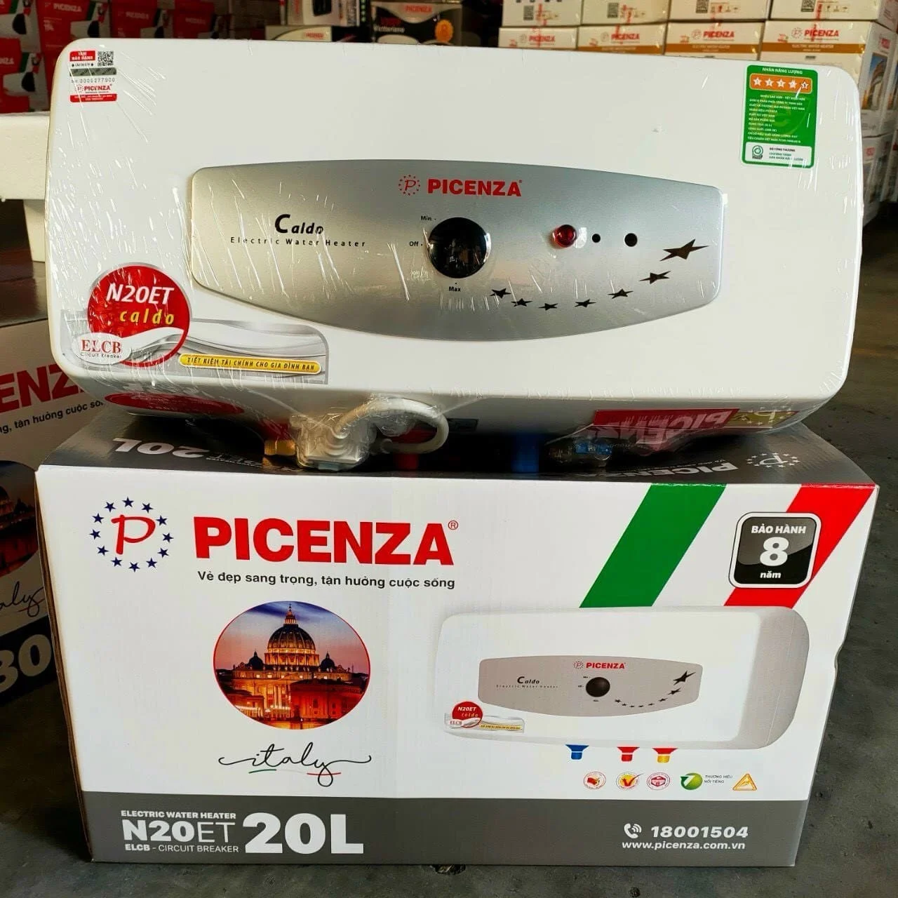 Bình nước nóng Picenza N20ET