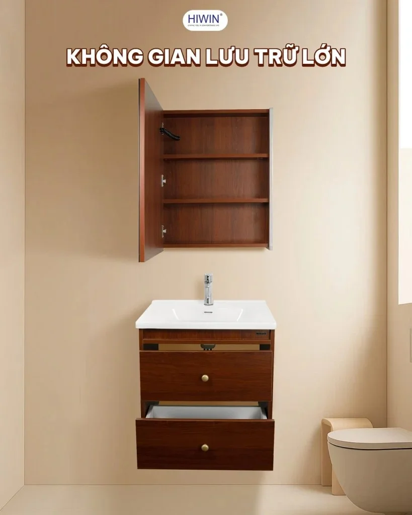 Bộ tủ chậu Lavabo Hiwin YS-2639