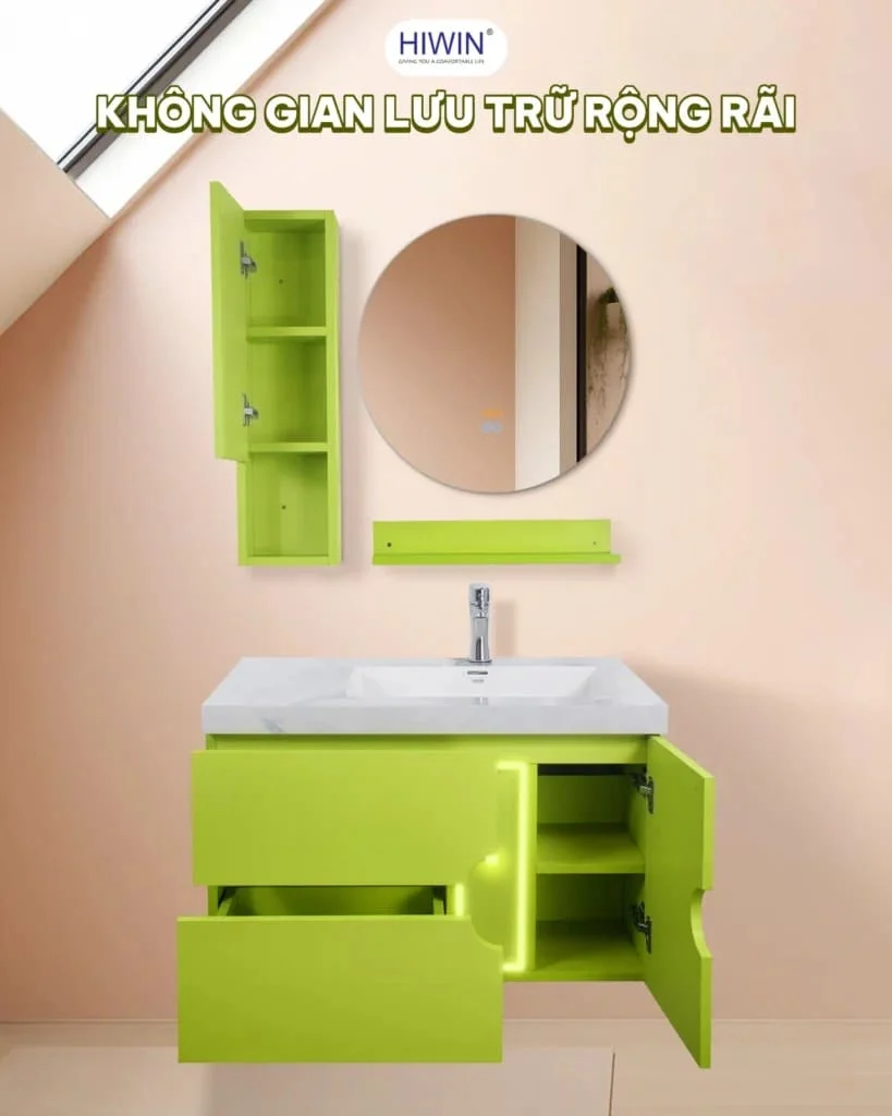 Bộ tủ chậu Lavabo Hiwin YS-2639