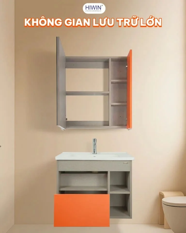 Bộ tủ chậu Lavabo Hiwin YS-2639