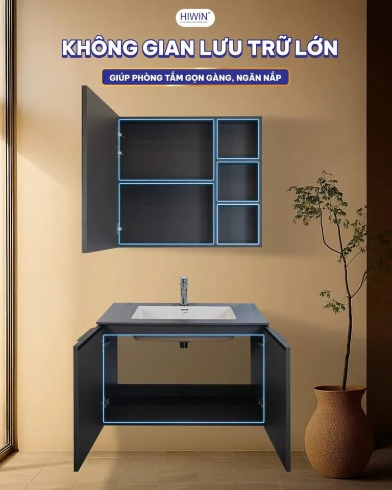 Bộ tủ chậu Lavabo Hiwin YS-2639