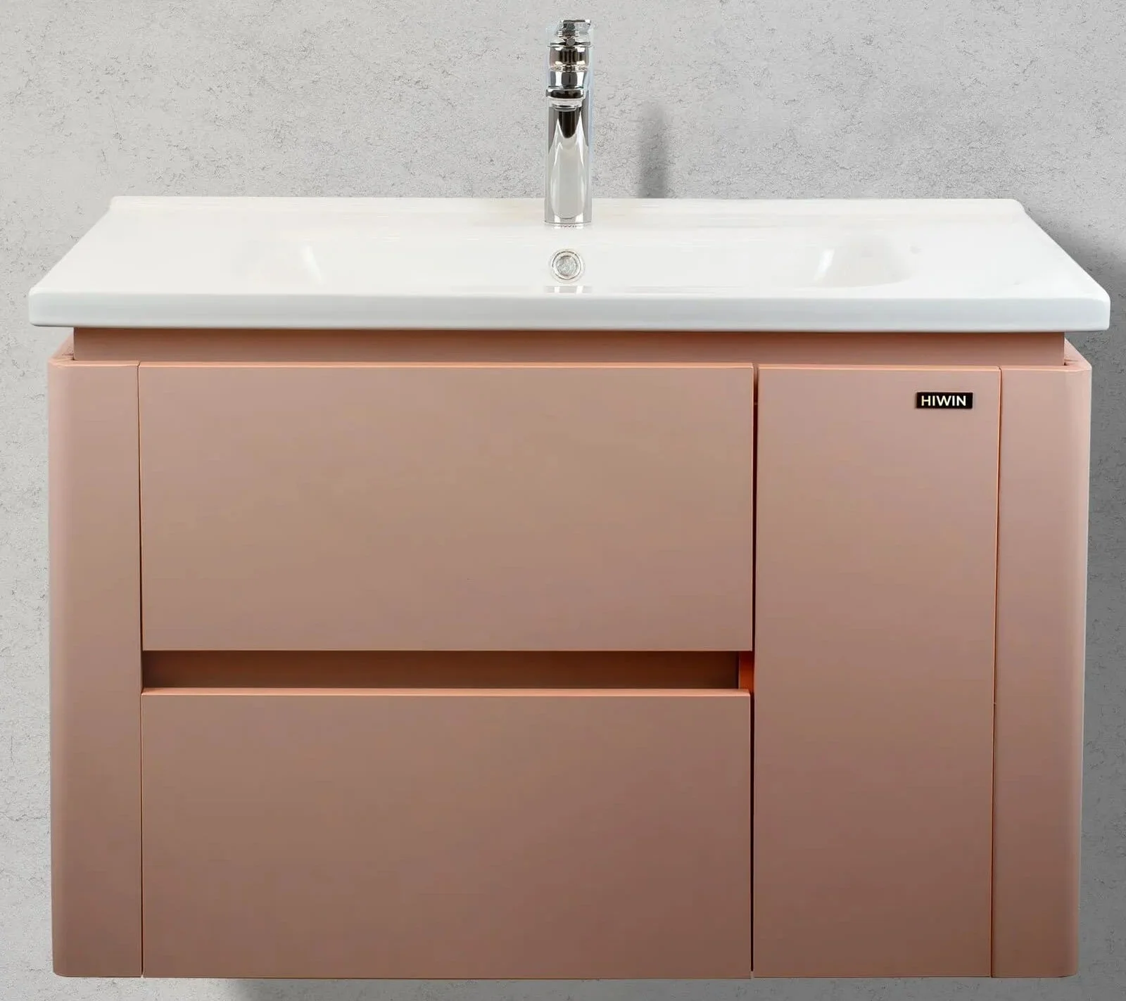 Bộ tủ chậu lavabo cao cấp màu xanh lam khói Hiwin YS-004