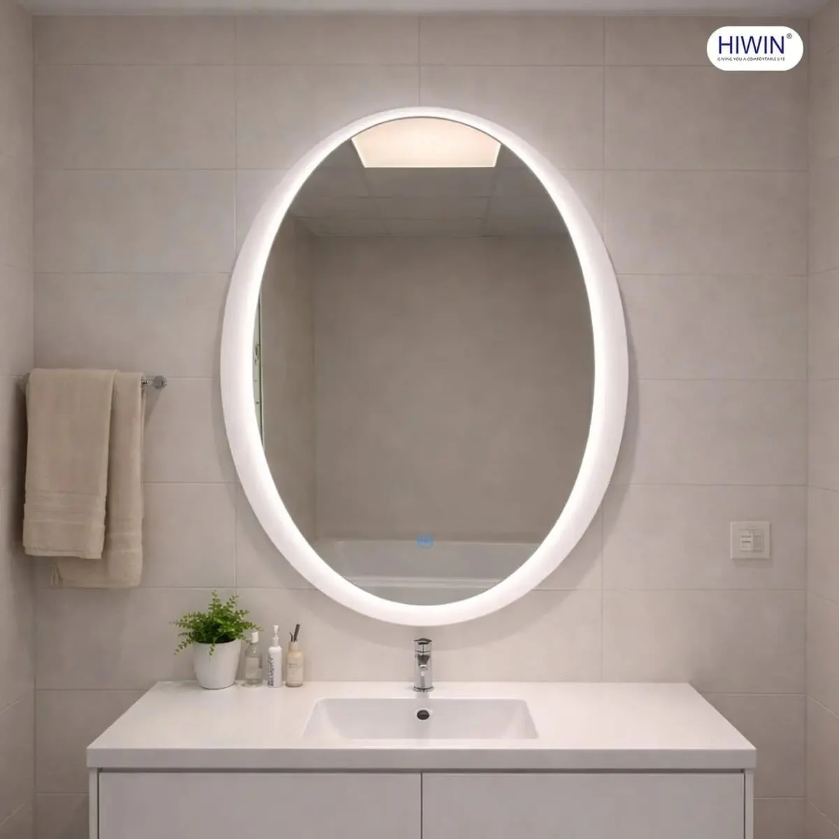 Gương cạo râu gương trang điểm hai mặt phóng đại 3X Hiwin J-0158