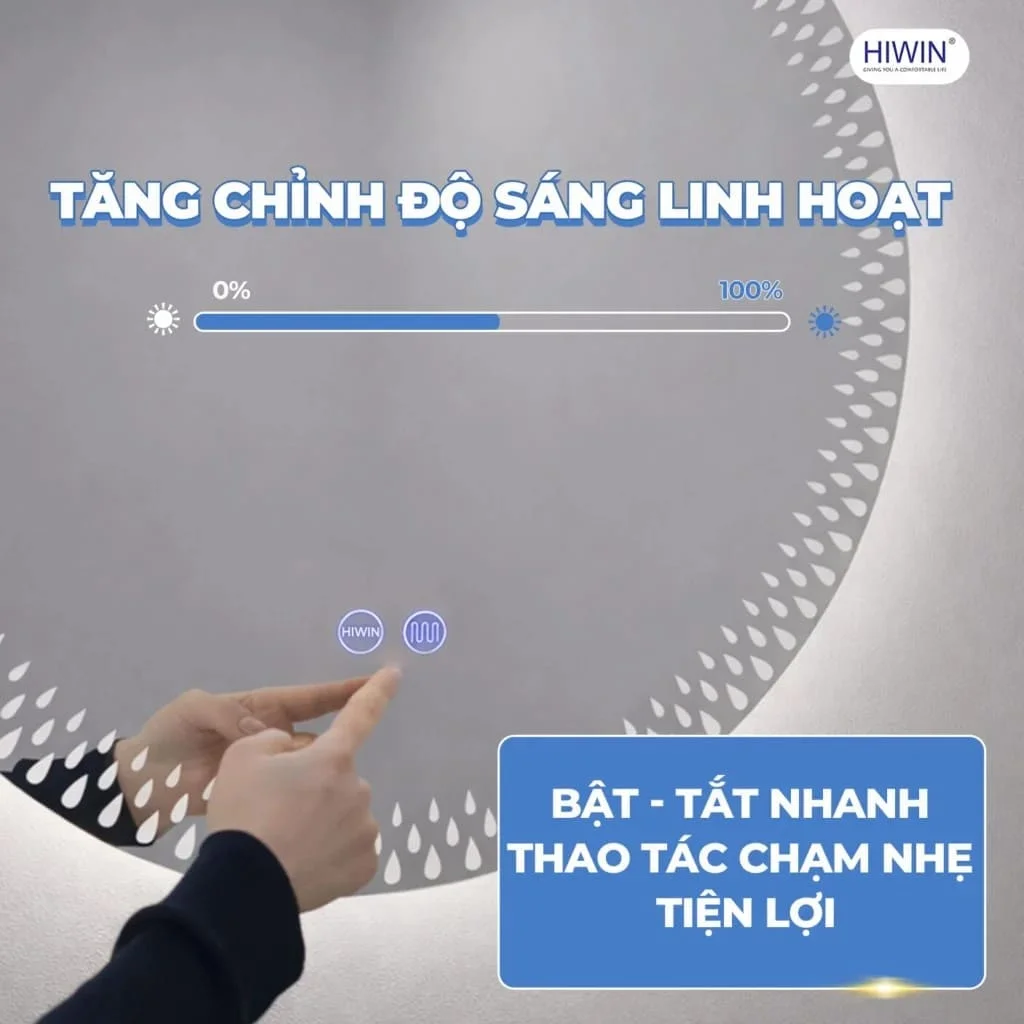 Gương cạo râu gương trang điểm gắn tường phóng tại 3X Hiwin J-006