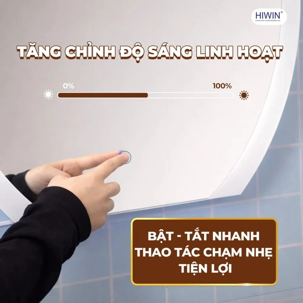 Gương cạo râu gương trang điểm gắn tường phóng tại 3X Hiwin J-006
