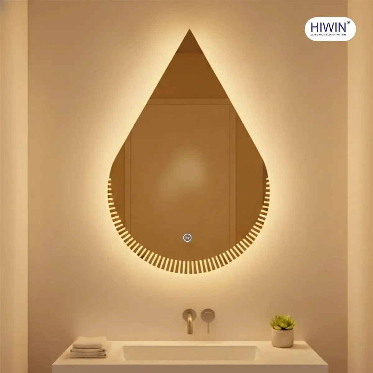 Gương cạo râu gương trang điểm hai mặt phóng đại 3X Hiwin J-0158