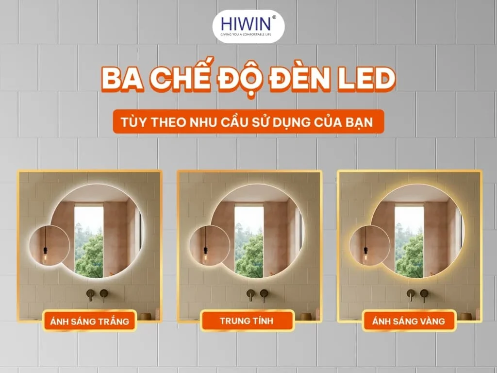 Gương thông minh hình Hello Kitty Hiwin M-KT8090LD-H