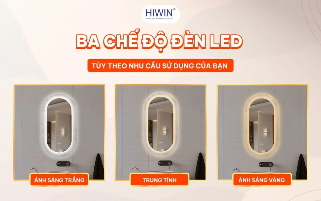 Gương thông minh hình Hello Kitty Hiwin M-KT8090LD-H