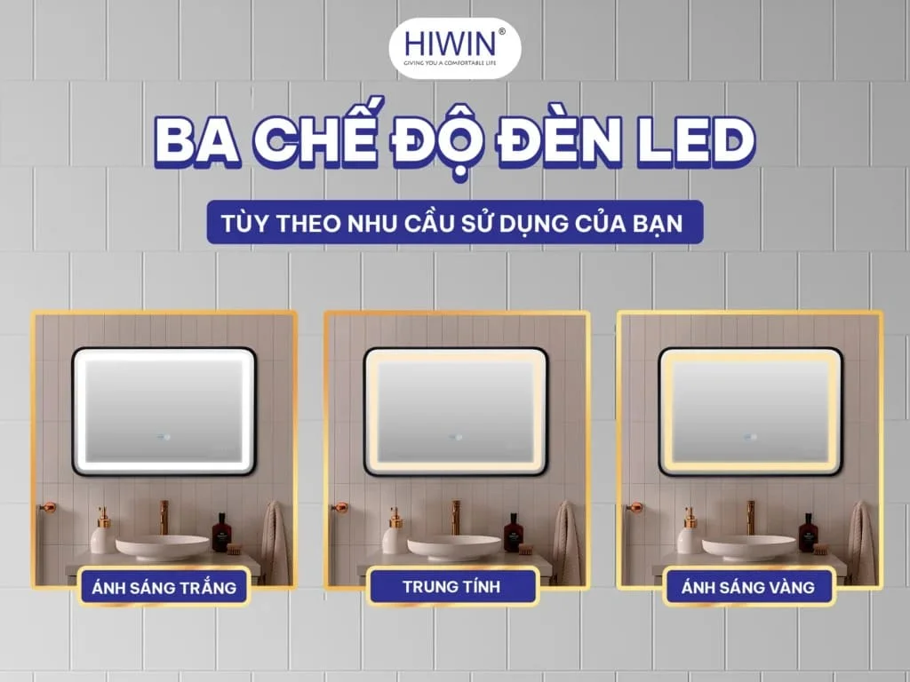 Gương thông minh hình Hello Kitty Hiwin M-KT8090LD-H
