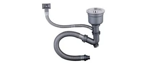 Bộ xi phông chậu rửa bát 1 hố chính hãng Caesar KSF001