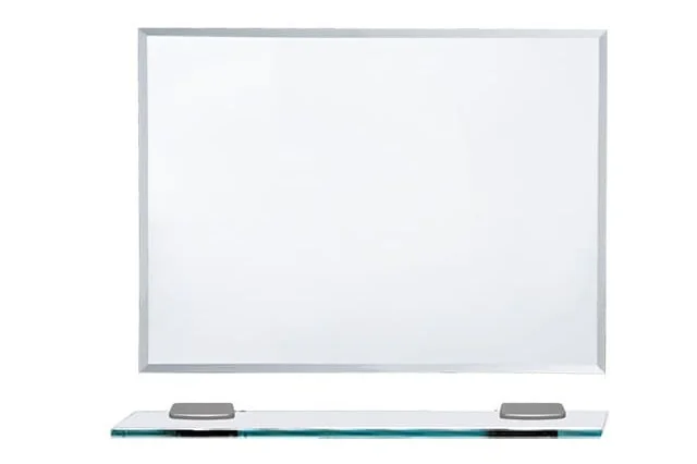 Gương soi treo tường kèm kệ kính 60x45 Caesar M753VR