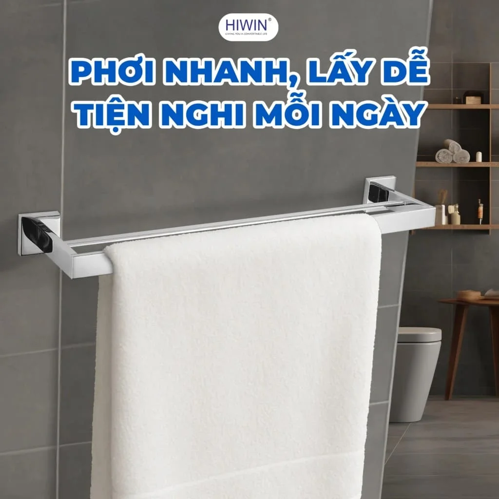 Giá để khăn trong nhà tắm Hiwin Y-6811