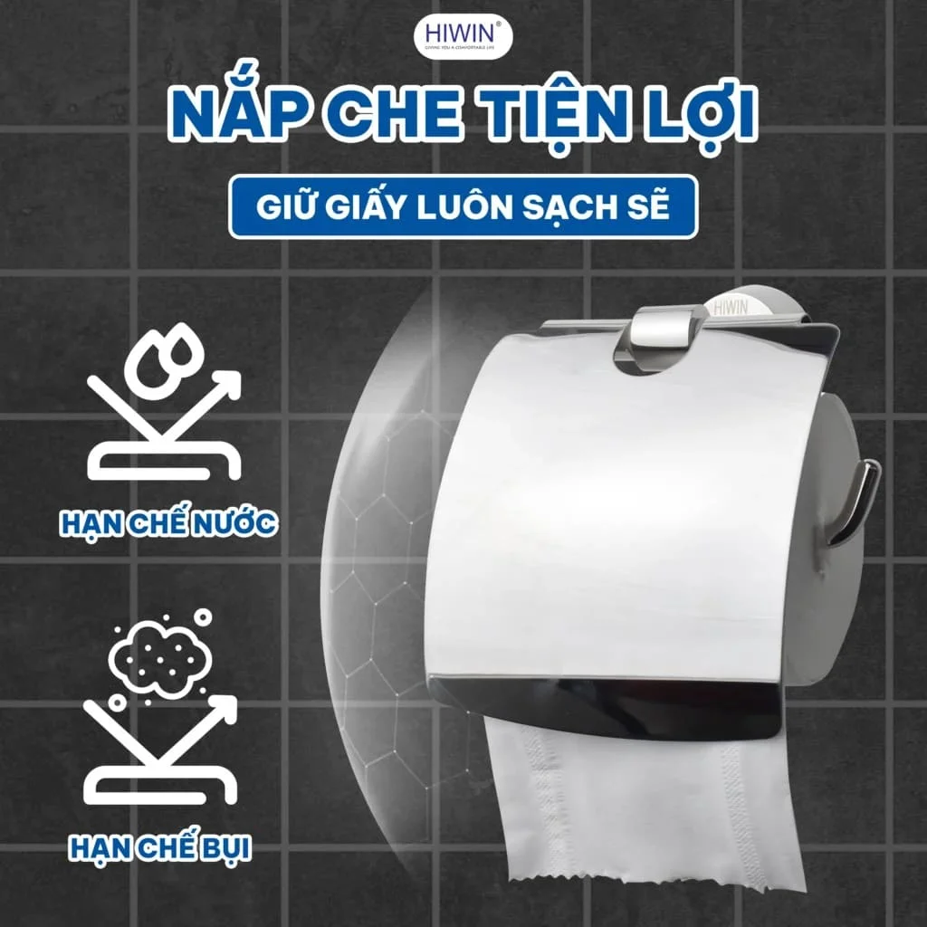 Hộp đựng giấy vệ sinh Hiwin Y-303