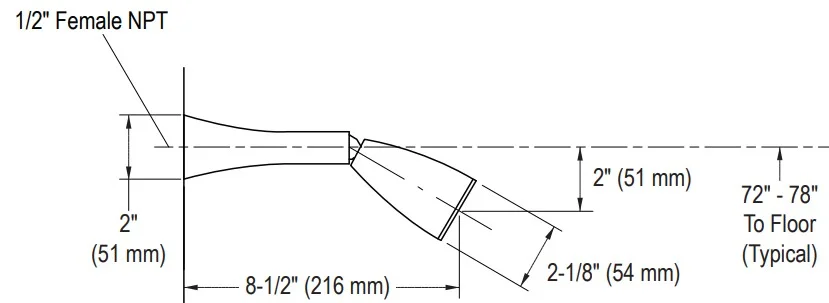 Bản vẽ bát sen 1 chức năng Kallista P21432