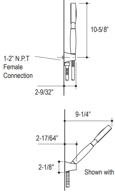 Bản vẽ bát sen 1 chức năng Kallista P21438-IV-CP