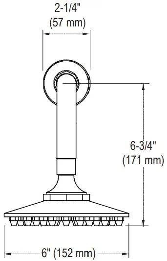 Bản vẽ bát sen Kallista P21453