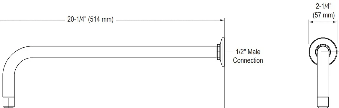 Bản vẽ tay sen Kallista P21454-00-CP