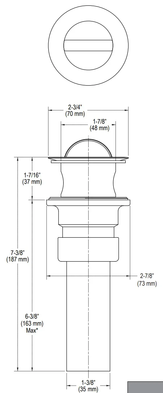 Bản vẽ Kallista P21579