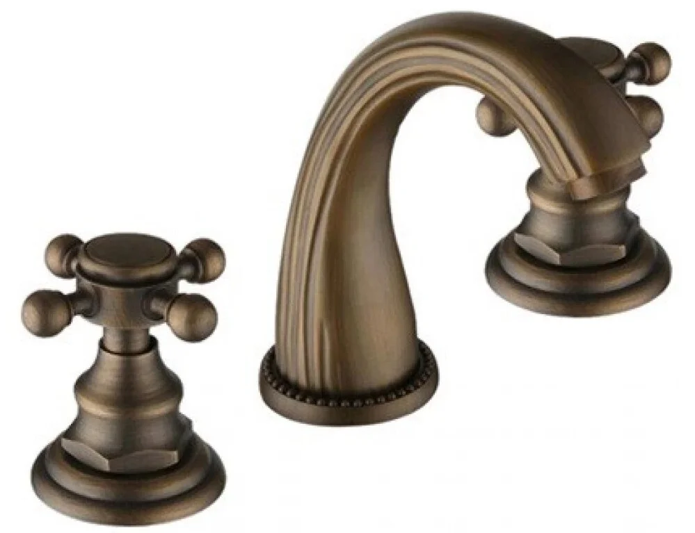 Vòi lavabo nóng lạnh màu đen Kanly GCV05B