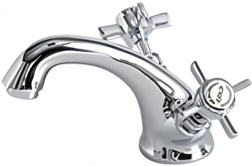 Vòi lavabo nóng lạnh màu đen Kanly GCV05B