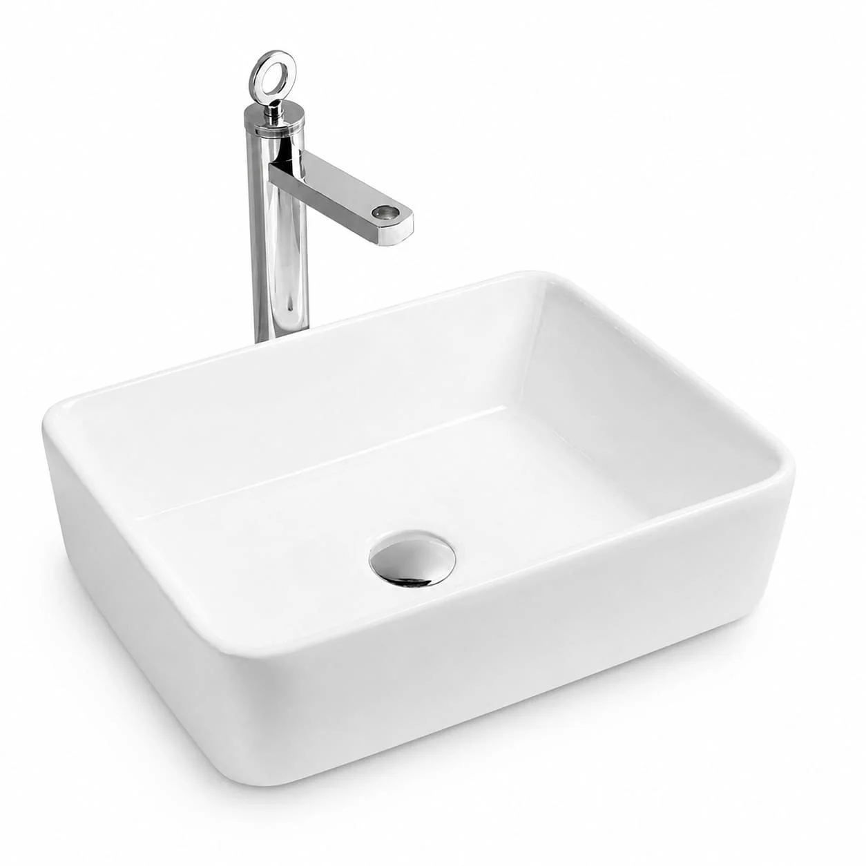 Chậu lavabo dương vành ATMOR AT7022