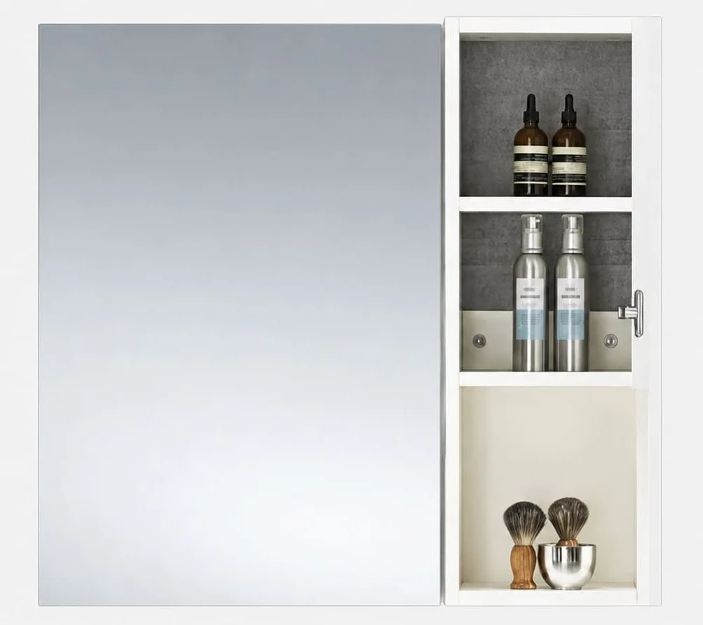 Tủ gương phòng tắm size 90x70cm ATMOR YSJ-A10 (YSJA10)