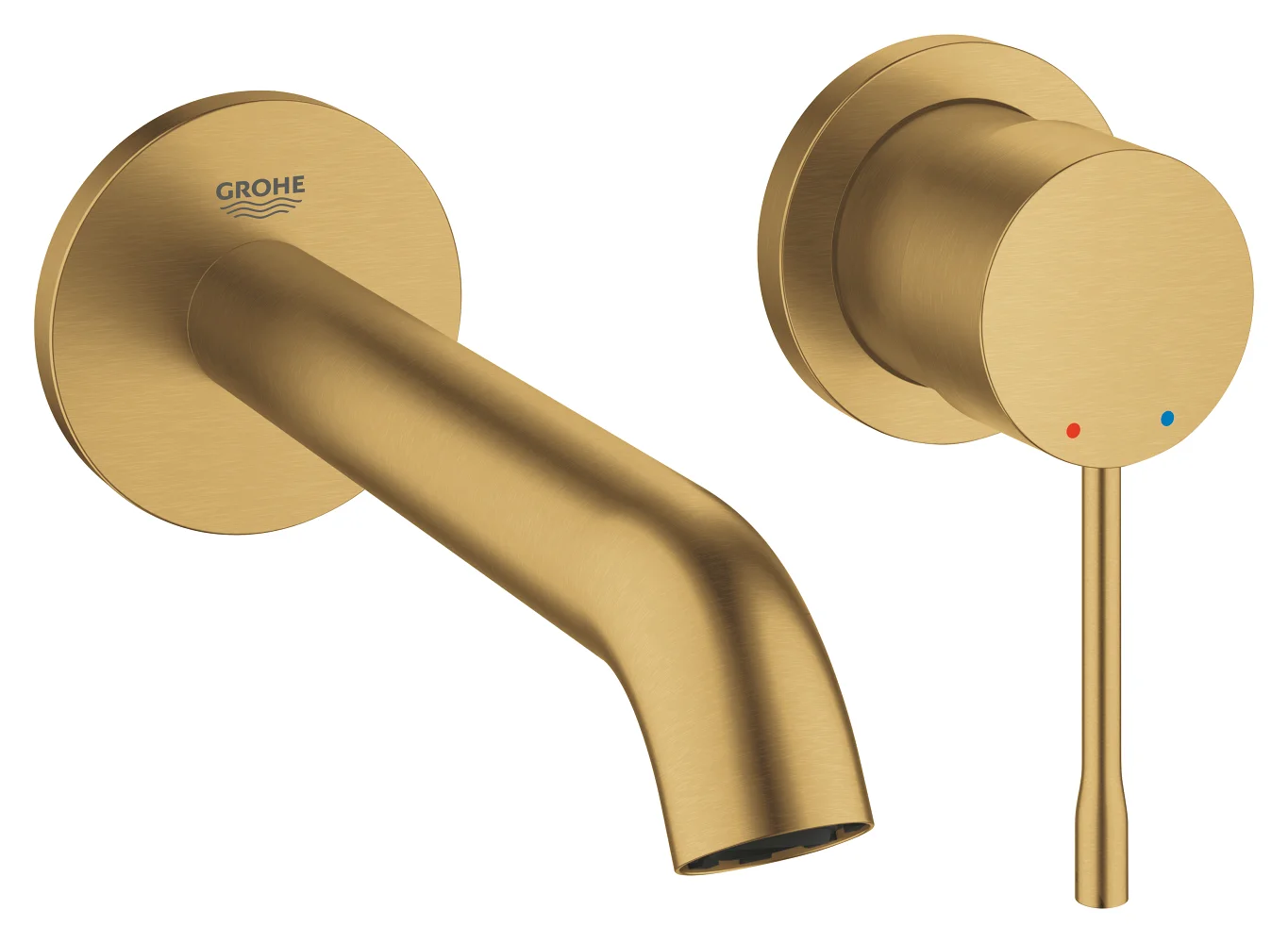 Vòi lavabo âm tường vàng Grohe 29192GN1