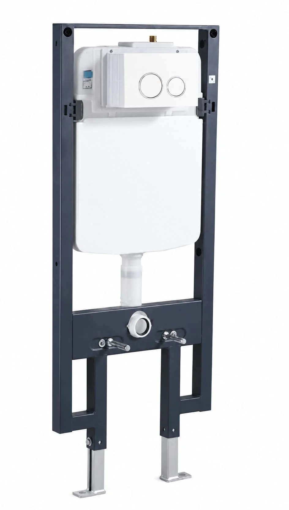 Két nước âm tường kèm khung Clara CWT-02B