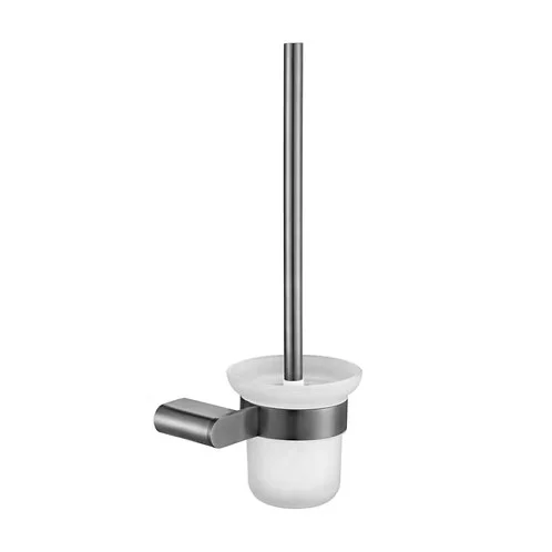 Giá đỡ và chổi cọ bồn vệ sinh màu vàng mờ Jaquar ACN-GMP-1143N