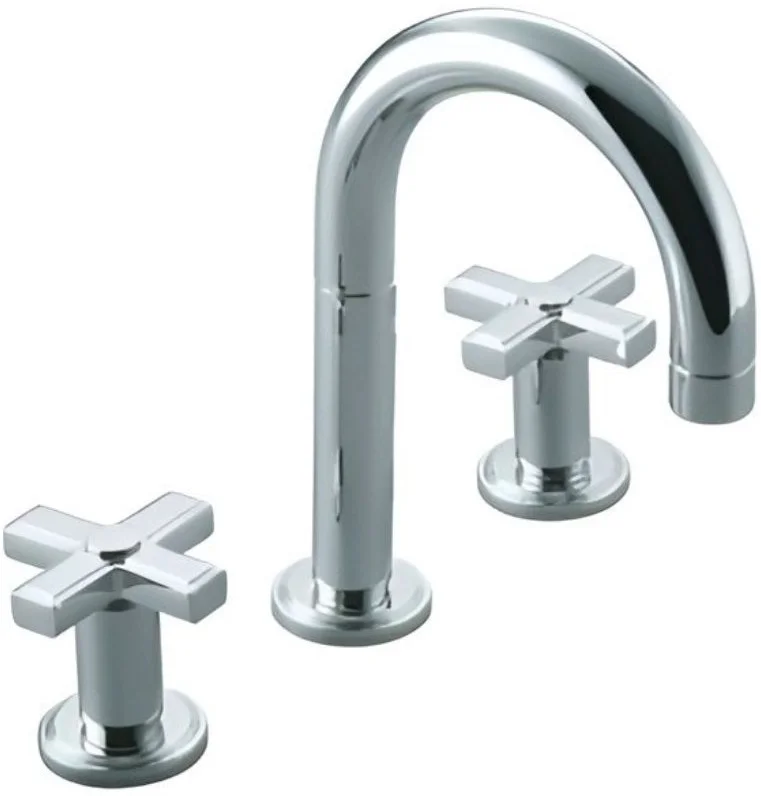 Vòi chậu rửa mặt nóng lạnh Kallista P24131-CR-CP