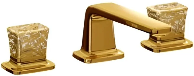 Vòi chậu rửa mặt nóng lạnh Kallista P24705-GF-24K