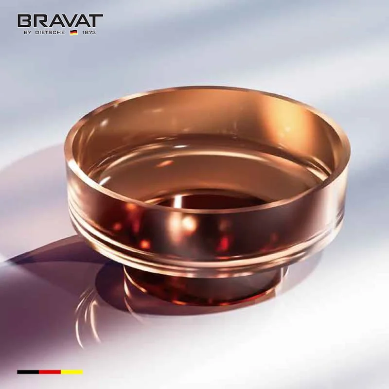 Chậu rửa mặt đặt bàn cao cấp BRAVAT C22464W-ENG 