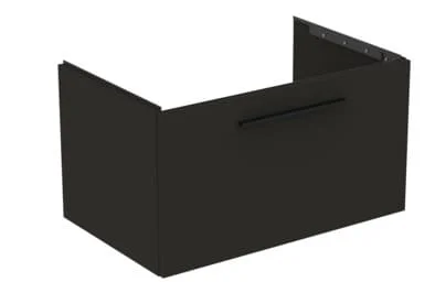 Tủ Lavabo màu xám carbon 1 ngăn kéo Ideal Standard T5271NV