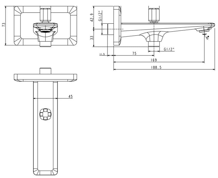 Đầu vòi sen American Standard WF-3662