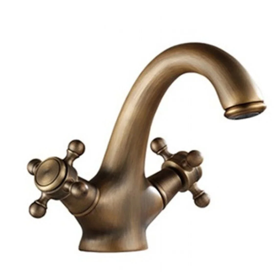 Vòi lavabo nóng lạnh bằng đồng Kanly GCV05