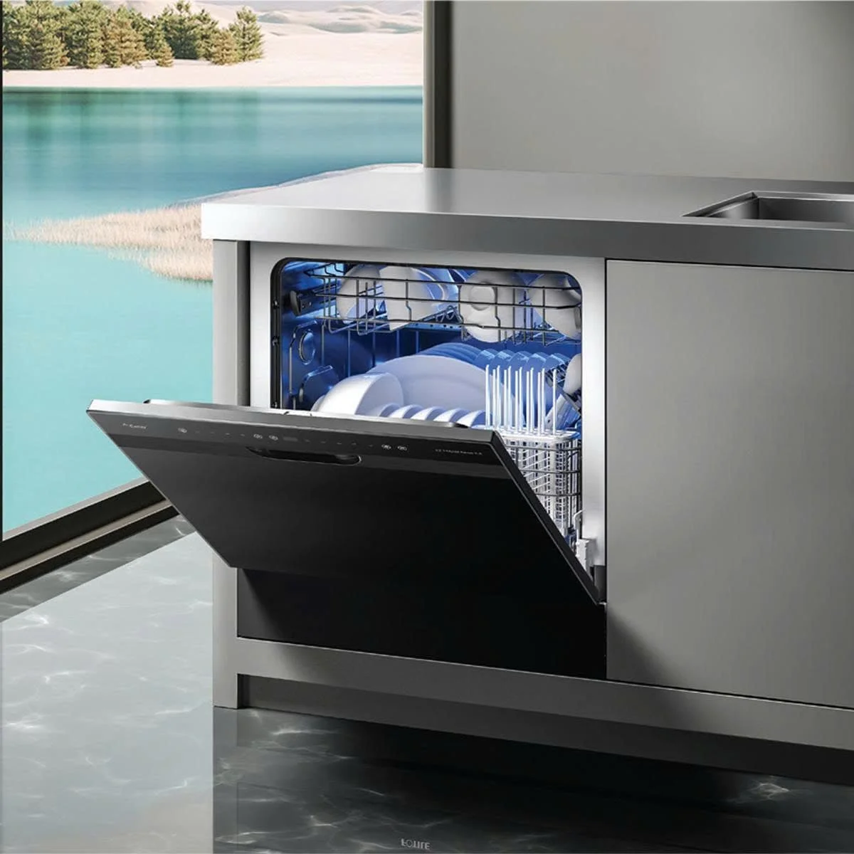 Máy Rửa Bát Canzy CZ D777711C