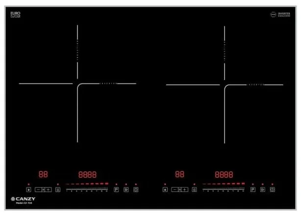 Bếp Điện Từ 3 Vùng Nấu Canzy CZ I60093D