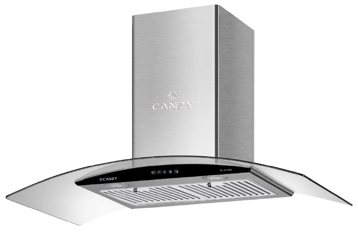Máy hút mùi kính cong Canzy CZ H1370KC