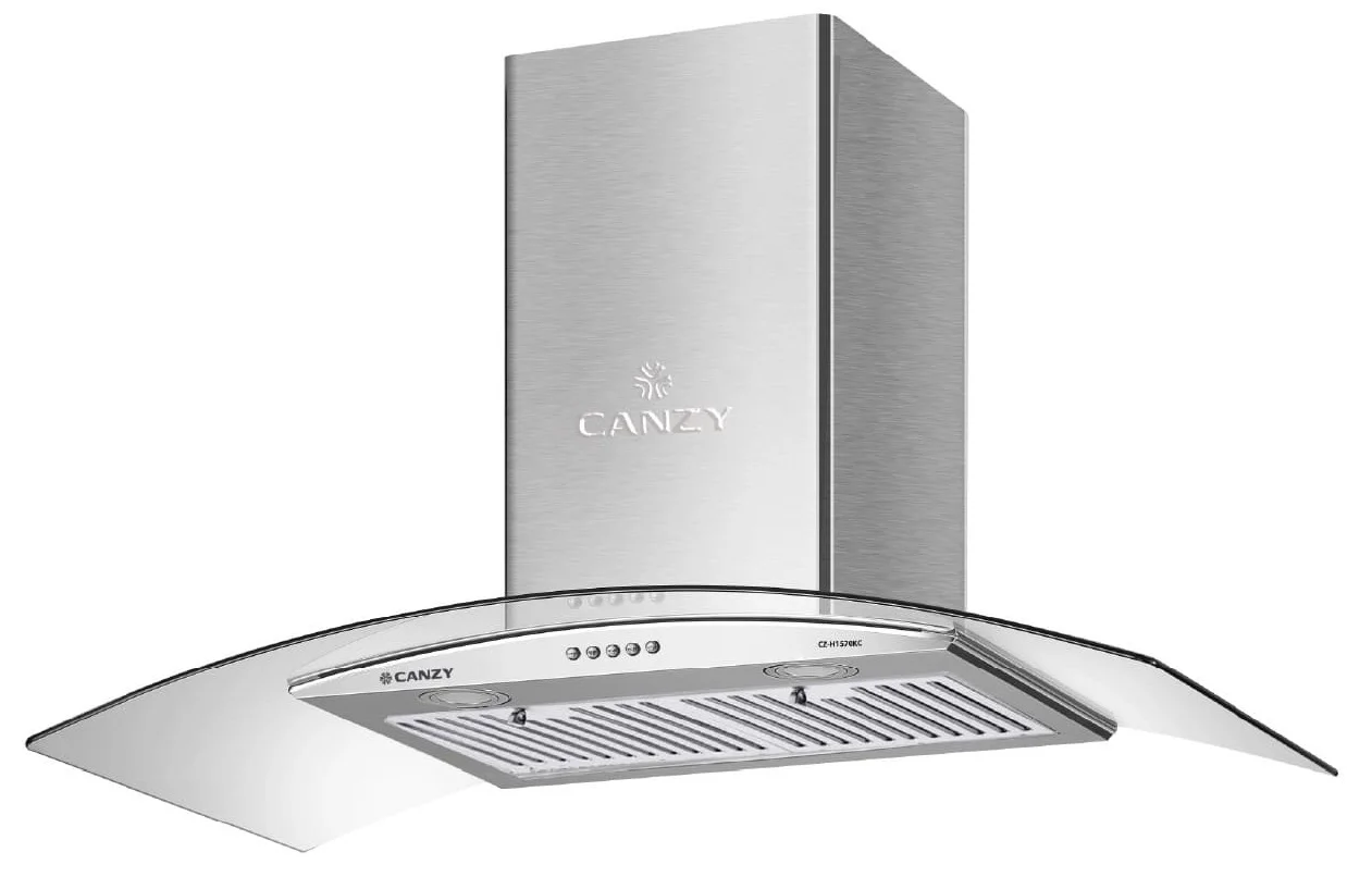 Máy hút mùi kính cong Canzy CZ H1370KC