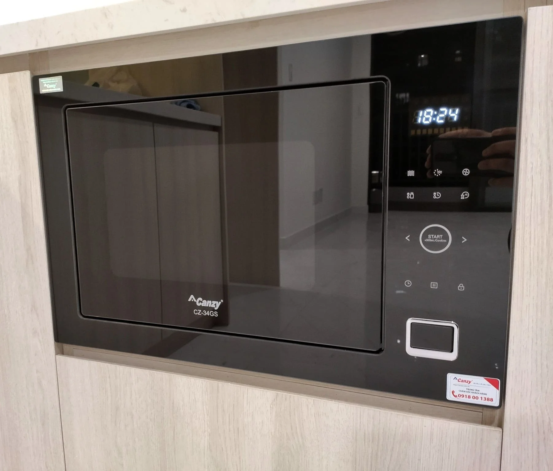 Lò vi sóng âm tủ Canzy CZ 34GSS