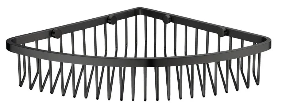 Kệ góc để đồ dạng nan màu inox bóng Ecobath EC4075-1