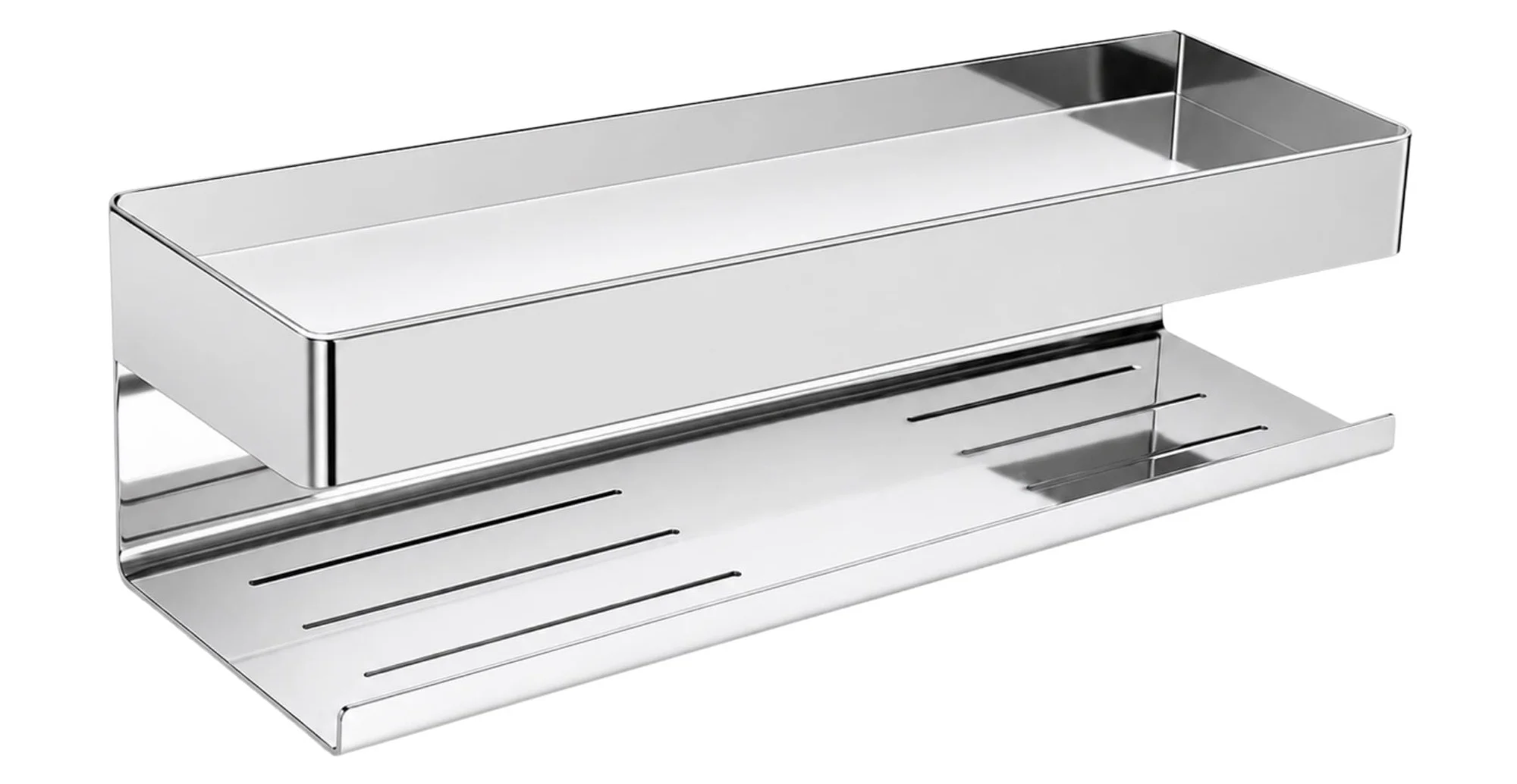 Kệ để đồ màu inox bóng Ecobath EC4080-1