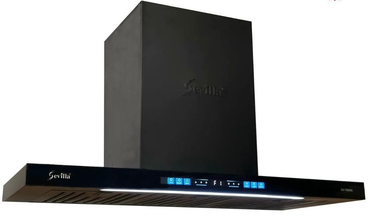 Máy hút khói khử mùi kính cong cao cấp Sevilla SV-328T