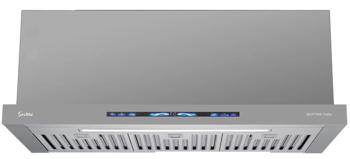 Máy hút khói khử mùi kính cong Sevilla SV-7799